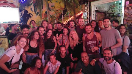 Tour notturno dei pub crawl di Tel Aviv